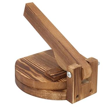 Imagem de DOITOOL Máquina manual de tortilla, prensa para bolinhos, tortilhas de milho, panquecas de açúcar, bolinhos, massa, pastelaria, prensa de rotis para cozinha doméstica