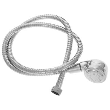 Imagem de NUOBESTY Cabeçote de chuveiro para cama de salão com mangueira spray antiderrapante para salão de cabeleireiro, tigela de xampu de substituição, design resistente ao desgaste para uma experiência de