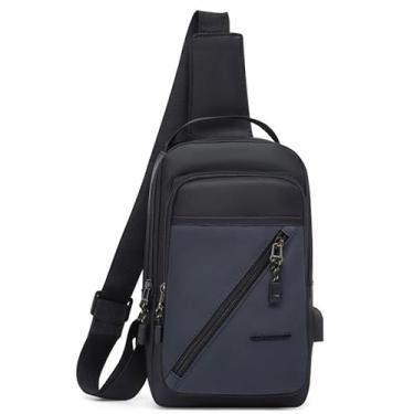 Imagem de Bolsa Transversal, ImpermeáVel, PráTica Bolsa De Ombro(RC2-Cinza)