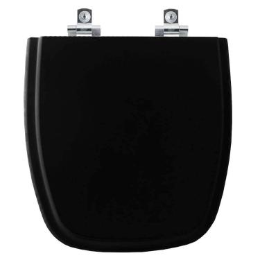 Imagem de Assento Sanitário Soft Close Versato Preto Para Vaso Celite