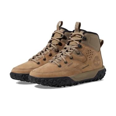 Imagem de Timberland Tênis masculino Greenstride Motion 6 Super Mid, Nobuck bege médio, 39