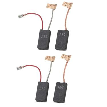 Imagem de ECSiNG 4 escovas de carvão de martelo rotativo 6,3 x 12,5 x 23 mm 11264EVS 11241EVS compatível com GBH5-40DE compatível com GSH5CE