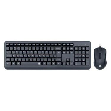 Imagem de Kit Teclado e Mouse Redragon, ABNT2, Full Size, 1200 DPI, Ambidestro, 