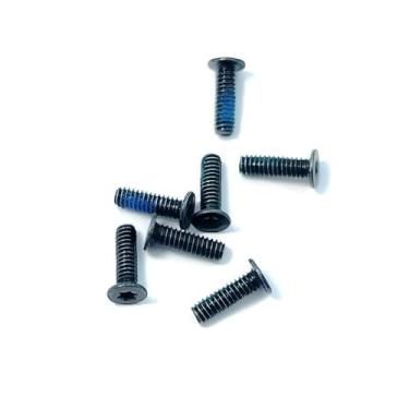 Imagem de Zahara Substituição de parafusos da capa inferior inferior preta para laptop Lenovo IdeaPad Slim 3 15Q8X10 83N3 Assy, kit de parafusos