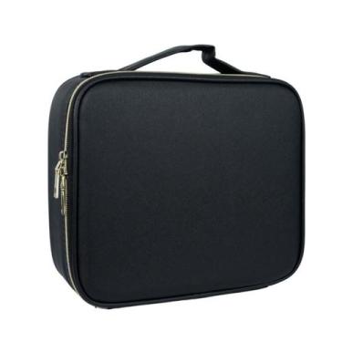 Imagem de Maleta de Maquiagem Necessaire com Divisórias Espelho LED - Genérico, 