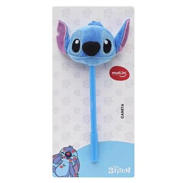Imagem de Caneta Esferográfica Azul 0.7 com Pelúcia do Stitch MOLIN Stitch, Stit