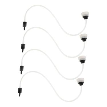 Imagem de TOPPERFUN 4 tubos flexíveis de mangueira seladora a vácuo para máquinas automáticas de selagem a vácuo de alimentos para armazenamento de carne, frutos do mar e vegetais