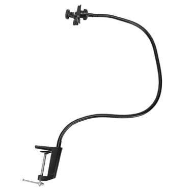 Imagem de GOWENIC Suporte para Câmera de Webcam, Suporte de Câmera de Pescoço de Ganso Flexível, Braçadeira de Montagem de Webcam para de Ação C922 C930e C920S C920 C615 C960 (de fixação em forma de I)