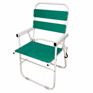 Imagem de Cadeira Dobrável Flamingo M1 Alumínio 100% Ergonômica Alta Leve Brilho - F080