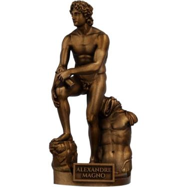 Imagem de Estátua Alexandre Magno - Rondanini (Cor Cobre Antigo)