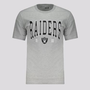 Imagem de Camiseta New Era NFL Las Vegas Raiders Core I Cinza-Masculino