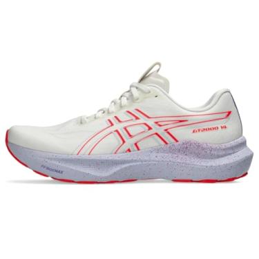 Imagem de ASICS Tênis de corrida masculino GT-2000 14, Creme/Edo roxo, 41