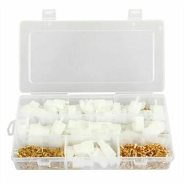 Imagem de 480 peças 2,8 mm carro motocicleta fio elétrico conector terminal 2 3 4 6 pinos macho fêmea kit barco automotivo