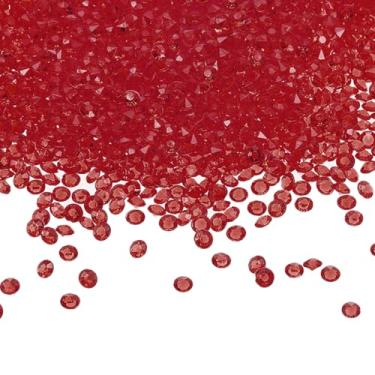 Imagem de PATIKIL 10.000 peças de cristais de confetes de mesa de casamento 4,5 mm diamantes acrílicos enchimentos de vaso pedras preciosas para decoração de mesa centro de mesa contas de vaso de festa, data