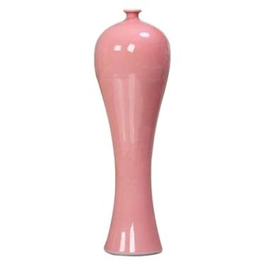 Imagem de Vaso decorativo de cerâmica, moderno, simples, de alta qualidade, para decoração de flores, arte, casa, casa, sala de estar, quarto, escritório, decoração de cerâmica