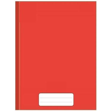 Imagem de Kit 5 Caderno Escolar Brochura Grande Capa Dura 96 Folhas