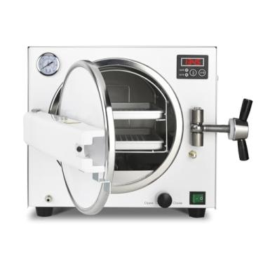 Imagem de Equipamento de laboratório de máquina a vapor de alta temperatura e alta pressão 18L 900W com moldura de aço inoxidável 304, 121°C/134°C Duas temperaturas para escolher