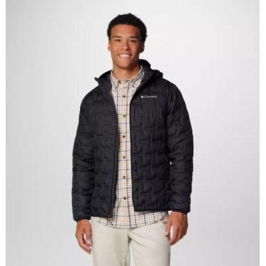 Imagem de Jaqueta Columbia Masculina Delta Ridge II Com Capuz, G, Preto