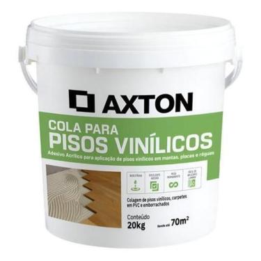 Imagem de Cola Profissional Piso Vinilico Base De Agua 20 Kg Axton
