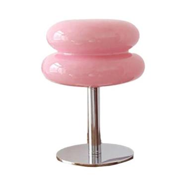 Imagem de Luminária De Mesa LED De Vidro Macaron Nordic Bauhaus, Regulável, Prot