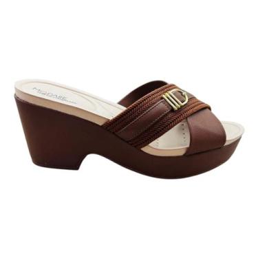 Imagem de Tamanco Modare Ultraconforto Feminino Anabela, Avela, 36