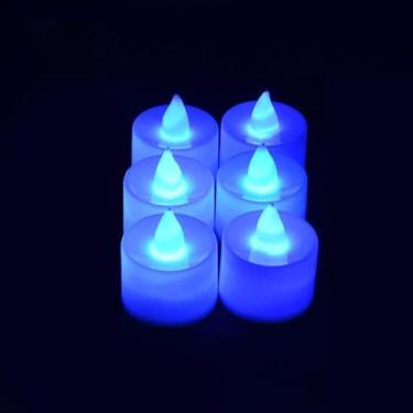 Imagem de Lâmpada de vela LED elétrica Velas sem chama para decoração festa em casa aniversário casamento e festival usar fácil aplicar vários ocasiões