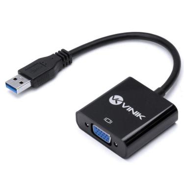 Imagem de Adaptador Vga Fêmea Para Usb Macho