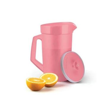 Imagem de Tupperware A Jarra 2l Tampa Fechamento Hermético Pode Deitar, Rosa