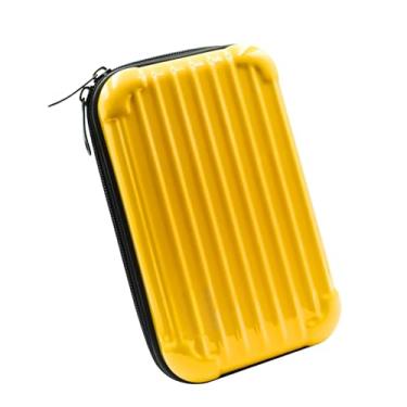 Imagem de aqxreight AMagisn AC03 Estojo para Câmera Bolsa de Armazenamento Protetora Compacta Com Organizador Removível, Couro PU Resistente à água, Zíperes Duplos para Ace Bolsa de Viagem Portátil para