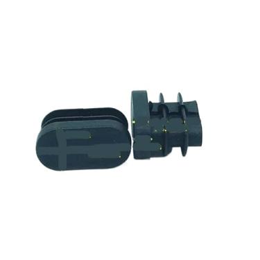 Imagem de 4 peças Tampão de tubo de plástico tampa de extremidade antiderrapante mesa pé cadeira protetor de perna almofada peças de móveis (10 x 20 mm)