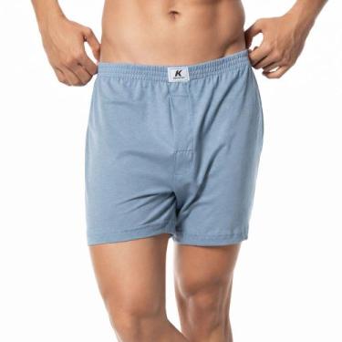 Imagem de Cueca Samba Canção KPR 1140 Cinza Claro 100% Algodão, Kprcc, Cinza cla