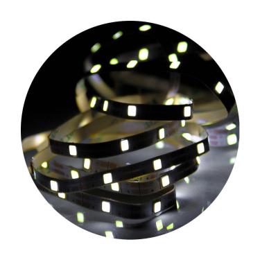 Imagem de Fita Led Adesiva Para Decoração 120l 2 Metros Cores Branco