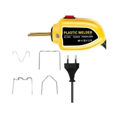 Imagem de Máquina De Solda Plástica 100W Com Kit De Reparo De Para-choques E Gra
