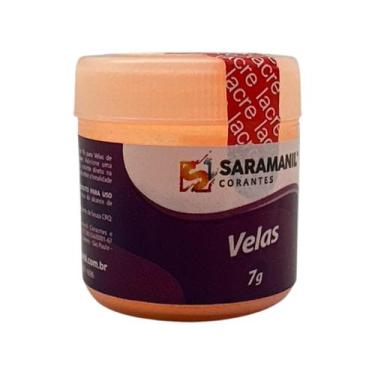 Imagem de Corante em Pó para Velas Anilina 7g Laranja Fluorescente Saramanil