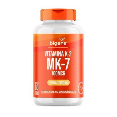 Imagem de Vitamina K2 Mk-7 - 60 Cápsulas - Bigens-Masculino
