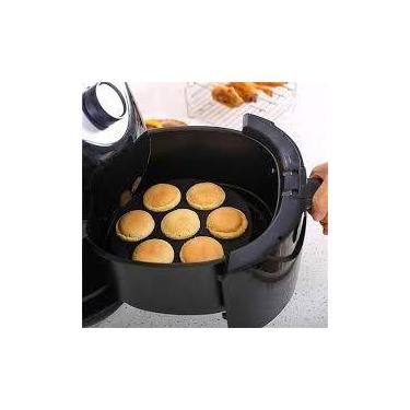 Imagem de Forma Cupcake Air Fryer 7 Cavidade Panela Bolacha Fazer Tigela Silicon