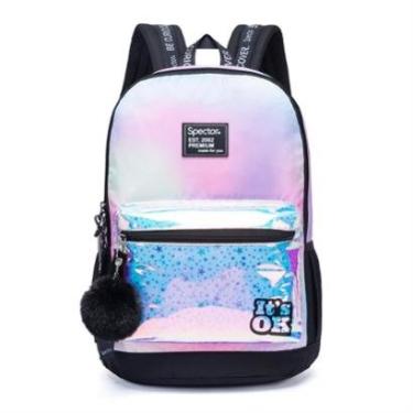 Imagem de Mochila Escolar Bolsa Spector Casual Resistente Passeio-Feminino