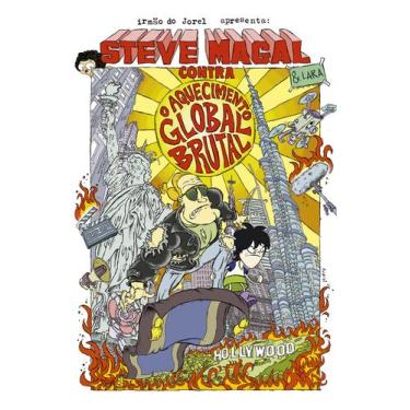 Imagem de Livro - Steve Magal contra o aquecimento global brutal  Lara e Steve M