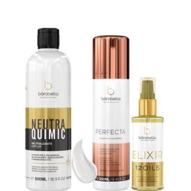Imagem de Borabella NeutraQuimic 500ml + Perfecta 250ml + Elixir 60ml
