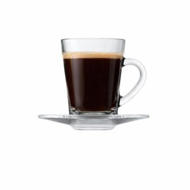 Imagem de Xícaras Café Americano Com Pires Café Expresso Curto 90Ml 02 - Nadir F