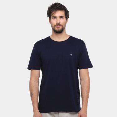 Imagem de Camiseta Calvin Klein Masculina, Marinho, GG