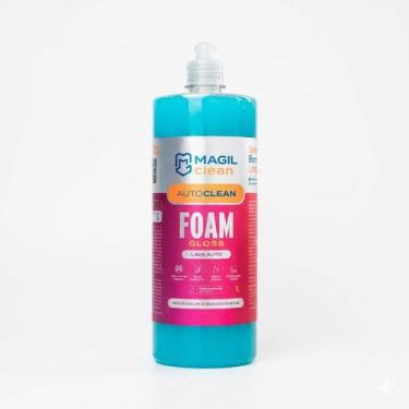 Imagem de MagilClean Foam Gloss 1L Hidrorrepelência Enceramento e Proteção Brilh