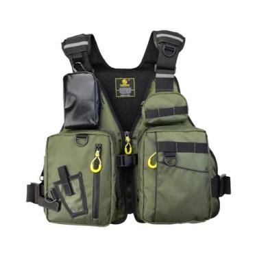 Imagem de Colete Salva-Vidas Para Pesca Ao Ar Livre, Colete De Segurança Multifu
