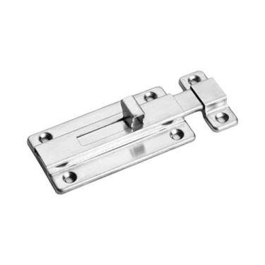 Imagem de Fechadura De Porta Deslizante De Aço Inoxidável Com Trava De Segurança