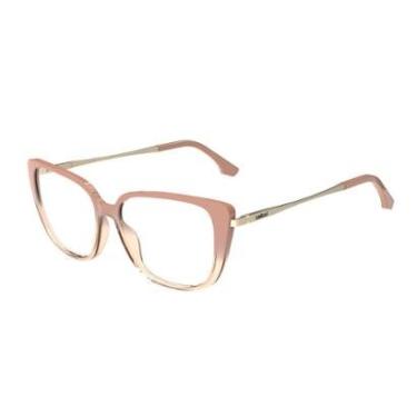 Imagem de Armação De Óculos Infantil Colcci Judy Y C6270b8751 Nude Brilho Degradê-Feminino