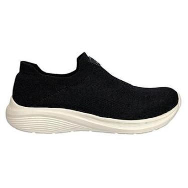 Imagem de Tênis Kolosh Feminino Slip On Freeknit E0428 Preto-Feminino