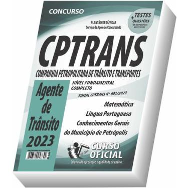 Imagem de Apostila CPTrans - Petrópolis - RJ - Agente de Trânsito - CURSO OFICIA