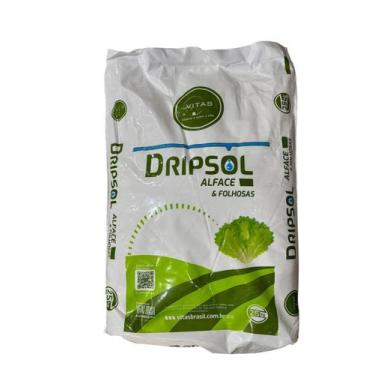 Imagem de Adubo Fertilizante Completo Dripsol Alface E Folhosas 25 Kg - Vitas Br