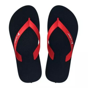 Imagem de Chinelo Rider Feel Light Infantil Original, Pto, Vermel, 30