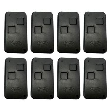 Imagem de Kit 8 Controle Portão Elétrico Rossi NTX RC Hcs 433Mhz Preto, NTX RC H